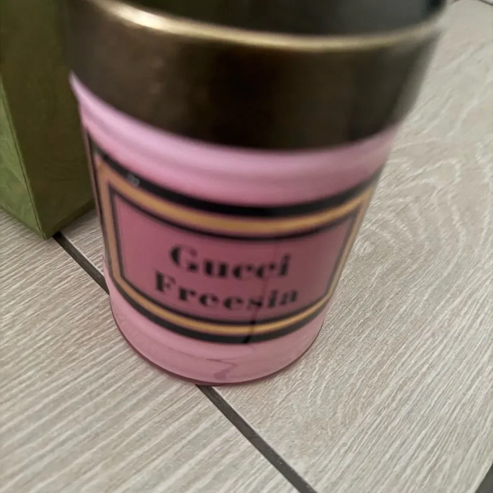 Brand new with box Gucci  Freesia Pink Candle